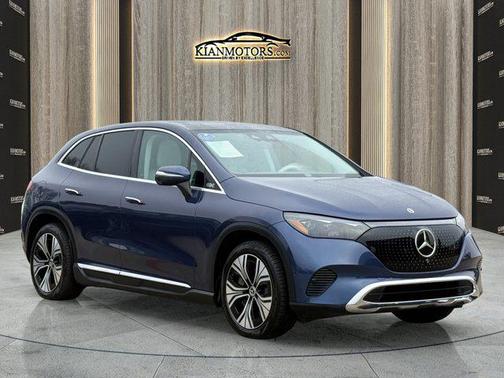 Twilight Blue Metall 2023 Mercedes-Benz EQE 350 4MATIC