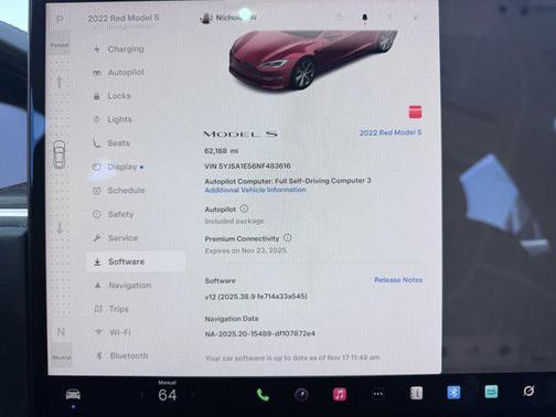2022 Tesla Model S Dual Motor All-Wheel Drive