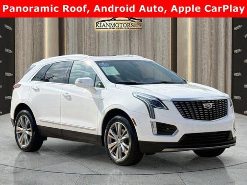 White 2024 Cadillac XT5 Premium Luxury