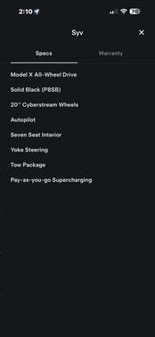 2023 Tesla Model X Dual Motor All-Wheel Drive  Standard Range