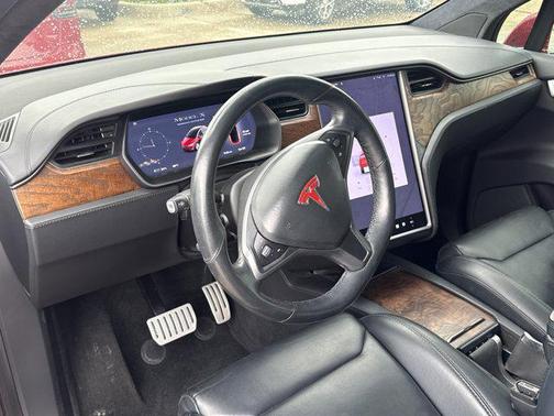 Red Multi-Coat 2019 Tesla Model X P100D  Performance