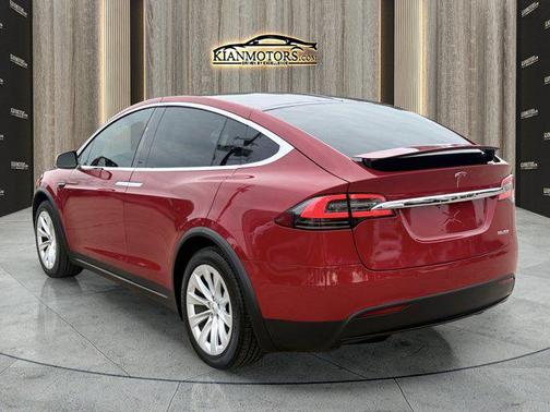 Red Multi-Coat 2019 Tesla Model X P100D  Performance