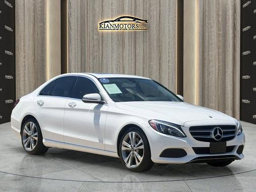 White 2018 Mercedes-Benz C-Class C 300
