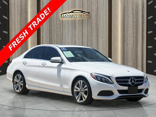 White 2018 Mercedes-Benz C-Class C 300