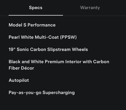 2020 Tesla Model S Performance
