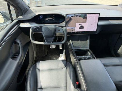 Midnight Silver Meta 2022 Tesla Model X Plaid Tri Motor All-Wheel Drive