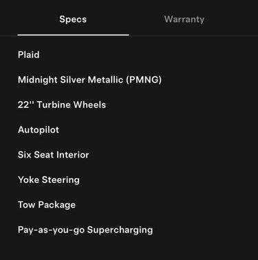Midnight Silver Meta 2022 Tesla Model X Plaid Tri Motor All-Wheel Drive