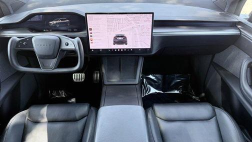 Midnight Silver Meta 2022 Tesla Model X Plaid Tri Motor All-Wheel Drive