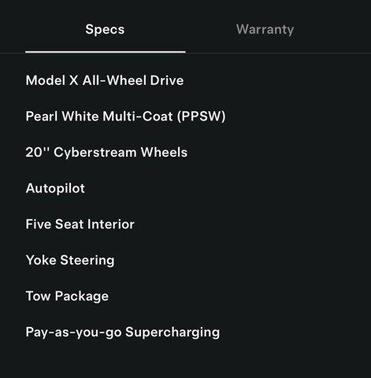 2022 Tesla Model X Plaid