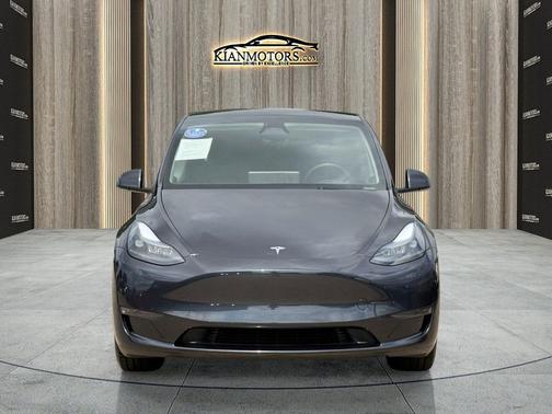 Stealth Grey 2024 Tesla Model Y Long Range Single Motor Rear-Wheel Drive