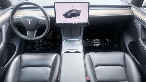 Stealth Grey 2024 Tesla Model Y Long Range Single Motor Rear-Wheel Drive