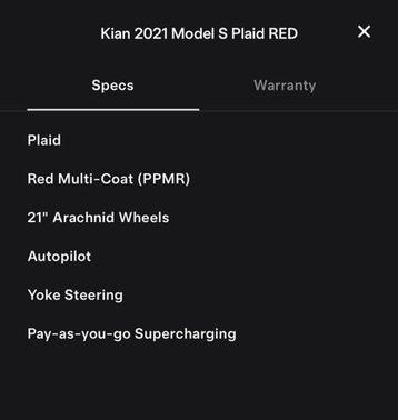 2021 Tesla Model S Plaid