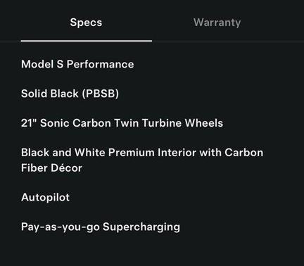2019 Tesla Model S Performance