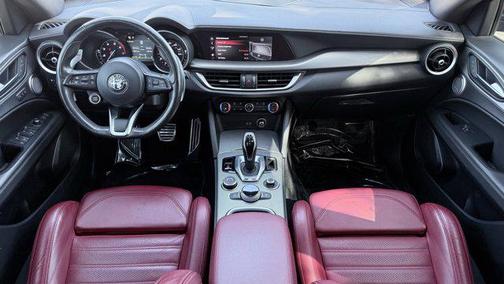 Vulcano Black Metallic 2023 Alfa Romeo Stelvio Veloce AWD