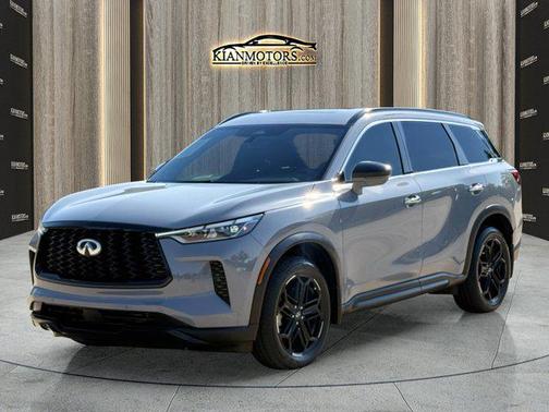 Harbor Gray 2025 INFINITI QX60 Luxe