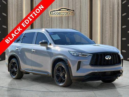 Harbor Gray 2025 INFINITI QX60 Luxe