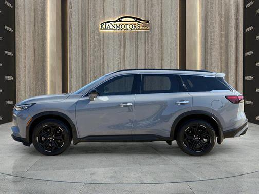 Harbor Gray 2025 INFINITI QX60 Luxe