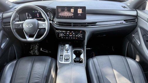 Harbor Gray 2025 INFINITI QX60 Luxe