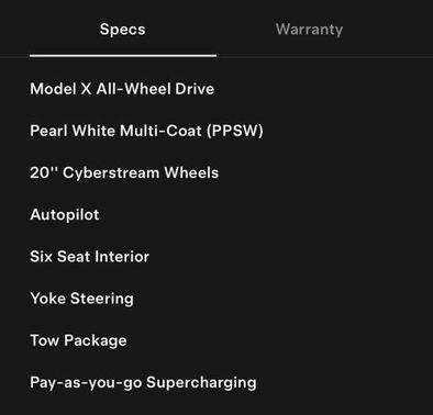 2023 Tesla Model X Base