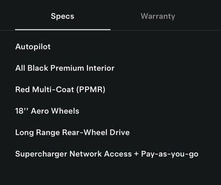 2018 Tesla Model 3 Long Range