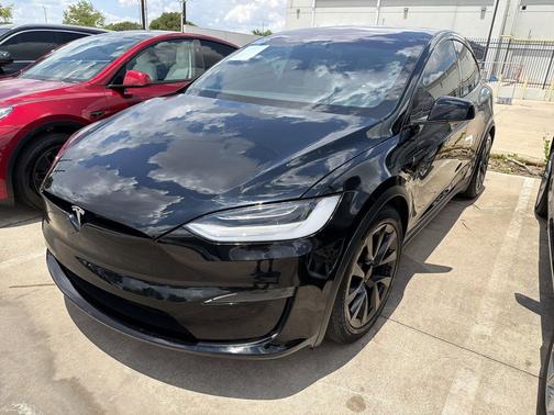 Matte Army Green 2023 Tesla Model X Standard Range