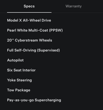 2023 Tesla Model X Dual Motor All-Wheel Drive  Standard Range