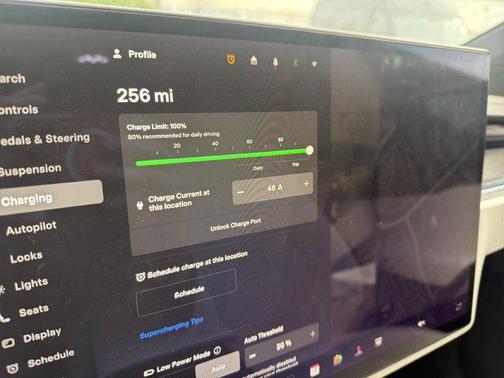 Solid Black 2022 Tesla Model X Plaid Tri Motor All-Wheel Drive