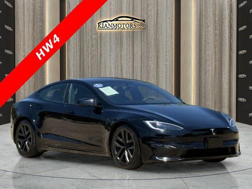 Solid Black 2023 Tesla Model S Standard Range