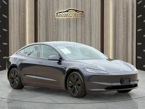 Stealth Grey 2024 Tesla Model 3 Long Range