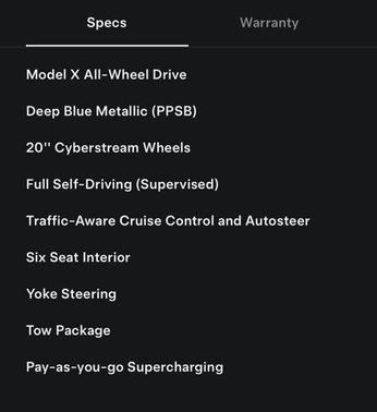 Deep Blue Metallic 2022 Tesla Model X Dual Motor All-Wheel Drive