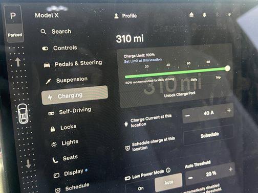 Deep Blue Metallic 2022 Tesla Model X Dual Motor All-Wheel Drive