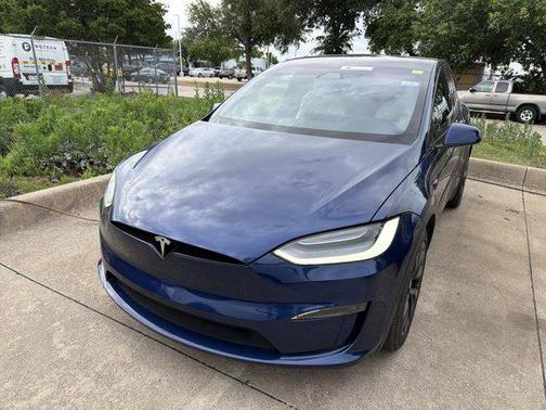 Deep Blue Metallic 2022 Tesla Model X Dual Motor All-Wheel Drive