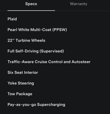 2022 Tesla Model X Plaid Tri Motor All-Wheel Drive