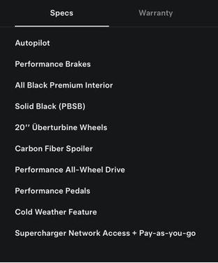 2023 Tesla Model 3 Performance