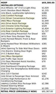 2025 Mercedes-Benz Sprinter 2500 High Roof