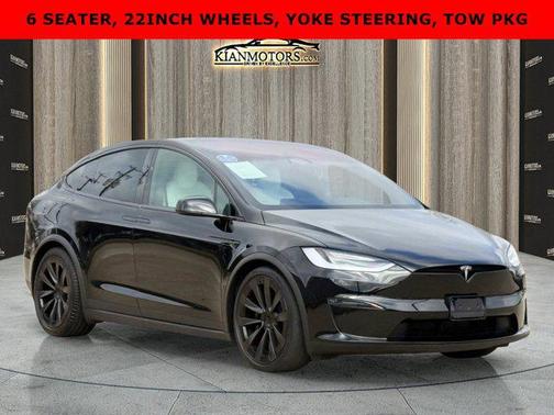 Solid Black 2023 Tesla Model X Standard Range