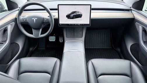 Stealth Grey 2024 Tesla Model Y Long Range Dual Motor All-Wheel Drive