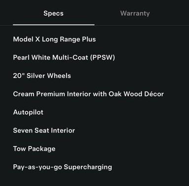 2020 Tesla Model X Long Range Plus Dual Motor All-Wheel Drive