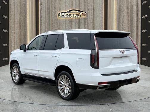 Crystal White Tricoa 2023 Cadillac Escalade Premium Luxury