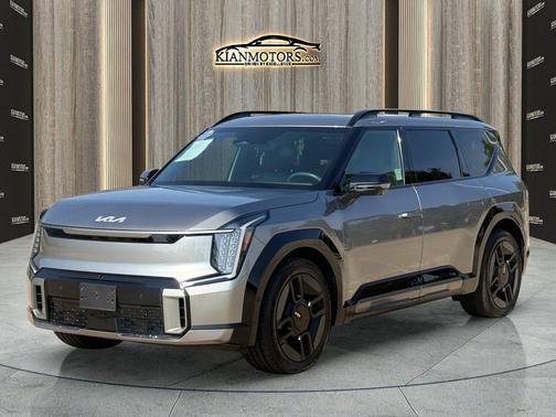 Pebble Gray 2024 Kia EV9 GT-Line