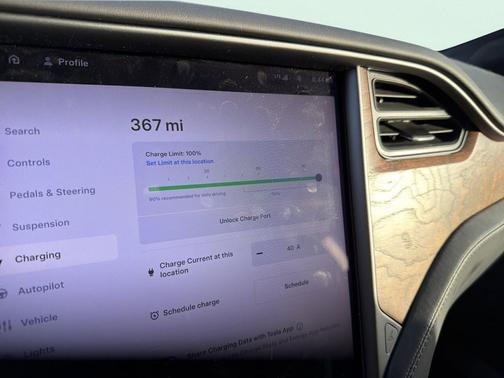 Midnight Silver Meta 2021 Tesla Model S Long Range Plus