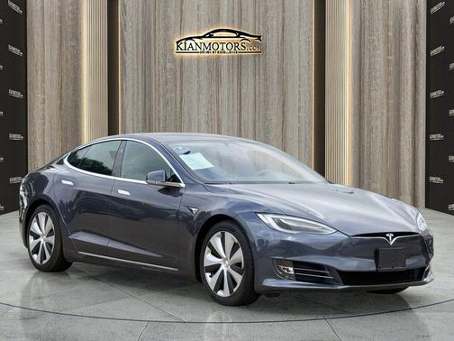 Midnight Silver Meta 2021 Tesla Model S Long Range Plus