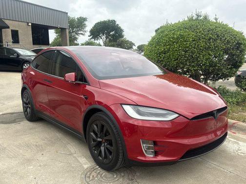 Red Multi-Coat 2017 Tesla Model X 75D