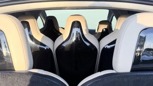 Red Multi-Coat 2017 Tesla Model X 75D