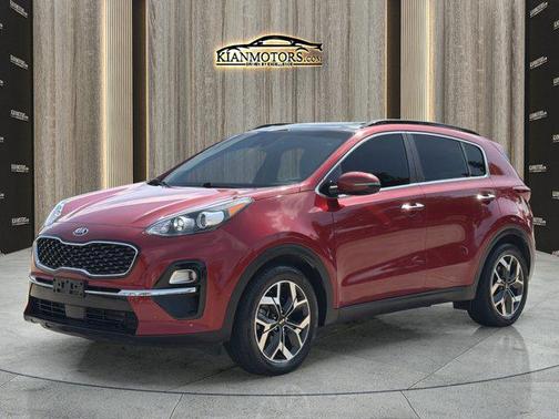 Hyper Red 2022 Kia Sportage EX
