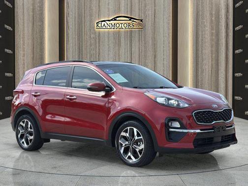 Hyper Red 2022 Kia Sportage EX