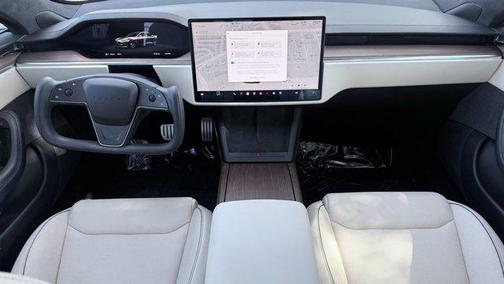 Midnight Silver Meta 2021 Tesla Model S Plaid
