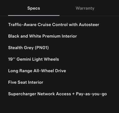 Stealth Grey 2024 Tesla Model Y Long Range Dual Motor All-Wheel Drive