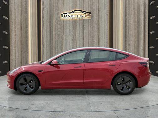 Red Multi-Coat 2022 Tesla Model 3 Standard Range
