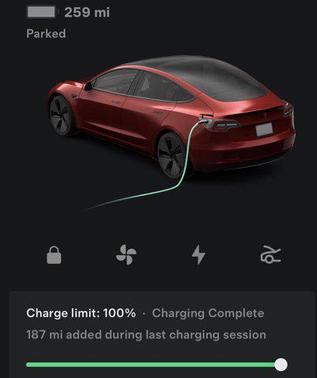 Red Multi-Coat 2022 Tesla Model 3 Standard Range